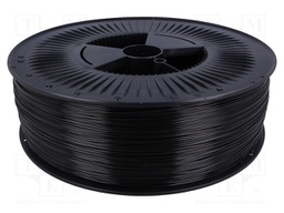 Filament: ABS+; 1.75mm; black; Printing temp: 230÷240°C; 2kg