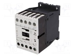 Contactor: 3-pole; NO x3; Auxiliary contacts: NO; 24VDC; 7A; DILM7