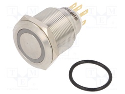 Switch: vandal resistant; Pos: 2; SPDT; 3A/220VAC; 5A/24VDC; IP65