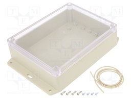 Enclosure: multipurpose; X: 146mm; Y: 186mm; Z: 55mm; Ritec; ABS; IP65
