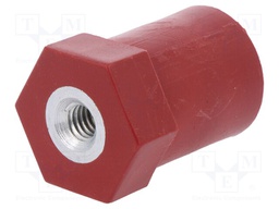 Support insulator; L: 40mm; Ø: 30mm; Uoper: 1000V; UL94V-0; Ubr: 30kV