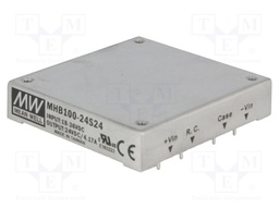 Converter: DC/DC; 100W; Uin: 18÷36V; 24VDC; Iout: 4.17A; 95g; 500kHz