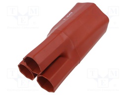Cable breakout; 75/32mm; red; Diam.after shrinking: 31/14mm; AKR