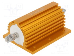 Resistor: wire-wound; with heatsink; screw; 8Ω; 250W; ±1%; 50ppm/°C