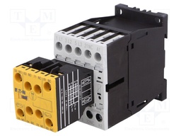 Contactor: 3-pole; NO x3; Auxiliary contacts: NC x2,NO,NO + NC