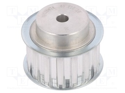 Belt pulley; T10; W: 25mm; whell width: 40mm; Ø: 49.1mm; aluminium