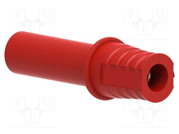 Adapter; red; 10A; 36.5mm; Type: insulated