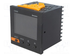 Counter: electronical; 2x LCD; time/pulses; SPDT; IN 1: voltage