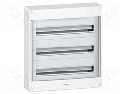 Enclosure: for modular components; IP40; No.of mod: 72; IK09