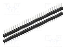 Connector: pin strips; pin header; male; PIN: 32; 2.54mm; THT; 1x32