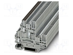 Splice terminal: rail; UTTB; PA; L: 64.4mm; terminals: 4; W: 5.2mm