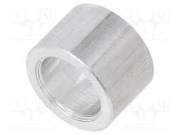 Spacer sleeve; 8.2mm; cylindrical; aluminium; Out.diam: 8mm