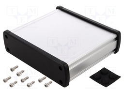 Enclosure: multipurpose; X: 146.6mm; Y: 129mm; Z: 41.6mm; aluminium