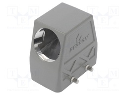 Enclosure: for HDC connectors; size D10B; for cable; angled; PG29