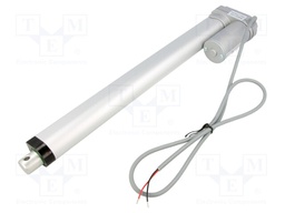 Motor: DC; 12VDC; 10A; Ioper: 500mA; 304.8mm; Trans: 5: 1