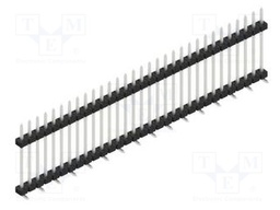 Connector: pin strips; pin header; male; PIN: 31; 2mm; SMT; 1x31