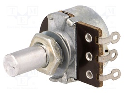 Potentiometer: shaft; single turn; 10kΩ; 200mW; ±20%; on panel; 6mm