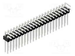 Connector: pin strips; pin header; male; PIN: 44; 2.54mm; THT; 2x22