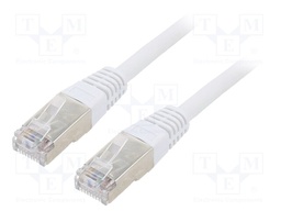 Patch cord; F/UTP; 6; stranded; CCA; PVC; grey; Len: 3m; 26AWG