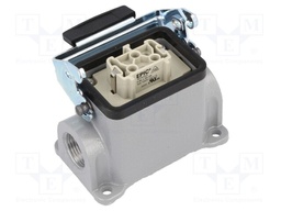 Connector: rectangular; socket; female; EPIC KIT; PIN: 6; 6+PE; M20