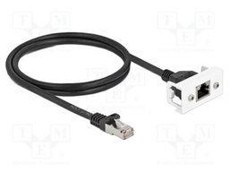 Easy 45; RJ45 socket,RJ45 plug; on panel,in housing,push-in