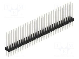 Connector: pin strips; pin header; male; PIN: 56; 2.54mm; THT; 2x28
