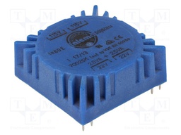 Transformer: encapsulated; 5VA; 115/230VAC; 22V; 22V; 114mA; 114mA