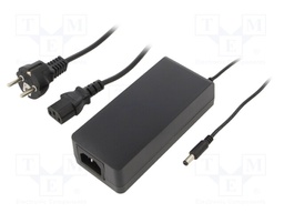 Power supply: switched-mode; 24VDC; 3.75A; Out: 5,5/2,1; 90W; 88.5%