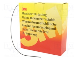 Heat shrink sleeve; glueless,thin walled; 2: 1; 1.2mm; L: 12m