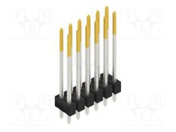 Connector: pin strips; pin header; male; PIN: 12; 2.54mm; THT; 2x6