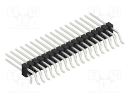 Connector: pin strips; pin header; male; PIN: 36; 2.54mm; SMT,THT