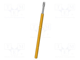 Test needle; Operational spring compression: 4mm; 5A; Ø: 1.3mm