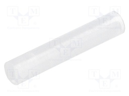 Spacer sleeve; LED; Øout: 4mm; ØLED: 3mm; L: 21mm; natural; UL94V-2