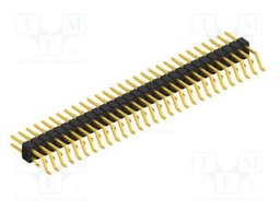 Connector: pin strips; pin header; male; PIN: 58; 2.54mm; SMT; 2x29