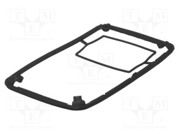 Gasket; elastomer thermoplastic TPE; Series: BoPad; Colour: black