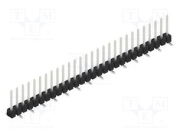 Connector: pin strips; pin header; male; PIN: 28; 2.54mm; SMT; 1x28