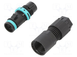 Connector: AC supply; screw terminal; female; TH381; 7÷8mm; 400V
