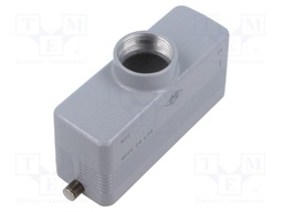 Enclosure: for HDC connectors; C-TYPE; size 104.27; M32; 104x27mm