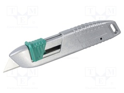 Knife; universal; Features: automatic security return