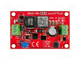 Step-up voltage converter; Connection: screw terminals; 93%