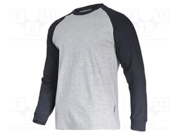 Long-sleeved t-shirt; Size: M; grey-black; 190g/m2