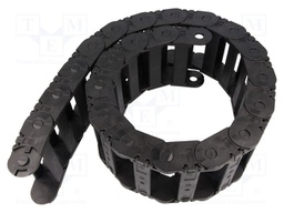 Cable chain; Series: 2500; Bend.rad: 125mm; L: 1012mm