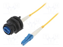 Connector: fiber optic; patchcord; PIN: 1; bayonet; Buccaneer 4000