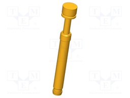 Test needle; Operational spring compression: 4mm; 5A; Ø: 4mm; 1N