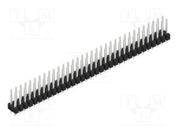 Connector: pin strips; pin header; male; PIN: 66; 2.54mm; THT; 2x33