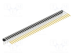 Connector: pin strips; pin header; male; PIN: 36; 2.54mm; THT; 1x36