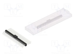 Connector: pin strips; pin header; male; PIN: 46; 2.54mm; SMT; 2x23
