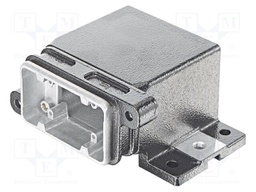 Enclosure: for HDC connectors; Han® HPR; size 6B; threaded joint