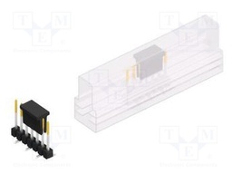 Connector: pin strips; pin header; male; PIN: 7; 2.54mm; SMT; 1x7
