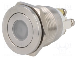 Switch: vandal resistant; Pos: 2; SPST-NO; 0.5A/220VAC; 2A/36VDC